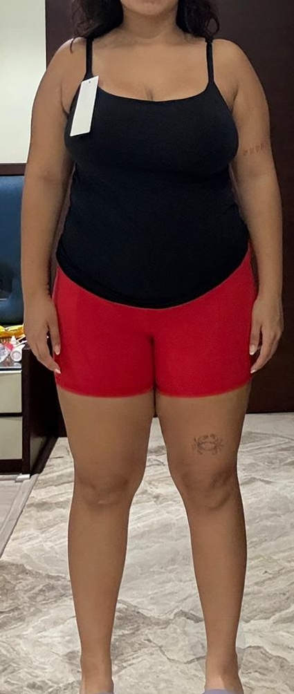 Jiya Garg before transformation